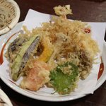 手打ちそば ほさか - 天ぷらもりあわ