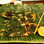 蓮香 - 傣味烤魚（西双版納式焼魚）