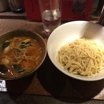 ラーメンBAR やきそばー HIT - 味噌つけめん201512