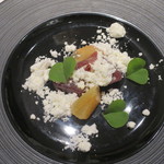 プレゼンテ スギ - (2016年2月)初カツオとグレープフルーツ　オリーブオイルのパウダー