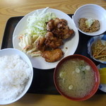 寿司吉 - 2016/2月とりたこ唐揚げ定食７００円