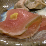 鮨 はしもと - 2016/2_真かじきの生ハム風