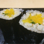 鮨 はしもと - 2016/2_お新香巻き