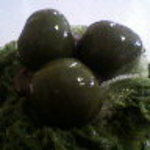 埜庵 - サービスの抹茶白玉*2016.02