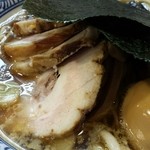 中華そば 多賀野 - チャーシューアップ。