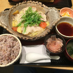 大戸屋 - 四元豚と野菜の蒸鍋定食