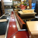 吉乃寿司 - カウンター席