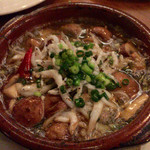 baru Publo - H28.02.25 釜揚げしらすとマッシュルームのアヒージョ