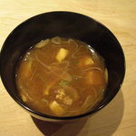 くろぎ - 味噌汁。