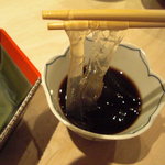 くろぎ - 葛切り。