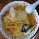 黄養軒 - ワンタン麺（\500税込み）