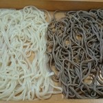 Soba Dokoro Fukusou An - 合盛り【麦切り&蕎麦】