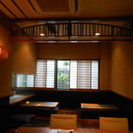 手打蕎麦 じゆうさん - 店内の風景　2014.10