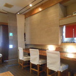 手打蕎麦 じゆうさん - 店内の風景　2014.10