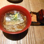 手打蕎麦 じゆうさん - 小さなにしんそば　2014.10