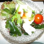 下田ベイ クロシオ - 夕食　サラダ