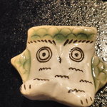 月の花 梟 - 箸置きも梟