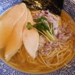 豚骨一燈 - 塩煮干そば　７８０円