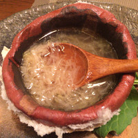 山ごぼう - ③ネギのスープパン包み