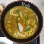 黄金家 - 2016年2月　カレーうどん＋とんかつ　710+290円