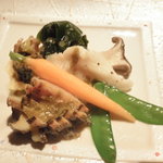 月の花 梟 - 鮑バター