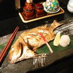 能登輪島 - 小鯛の炉端焼き
