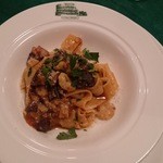 コロッセオ - 丹波篠山仔猪と山栗のラグー、パッパルデッレ