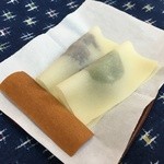 元祖八ツ橋 西尾為忠商店 新京極店 - 店先で頂ける