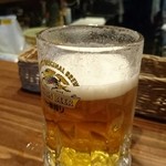 かめやま - 飲んじゃった生ビール(201602-2)