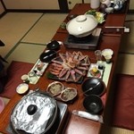 せきのや - 山盛りの蟹様が鎮座ましましてるヨ〜！