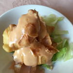 天外天 - 海老のフリッター揚げマヨネーズ