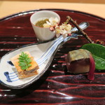 いち太 - 28年2月　前菜3種