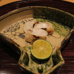 いち太 - 28年2月　河豚白子焼き