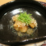 いち太 - 28年2月　甘鯛松毬揚げ　みぞれ掛け