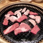 焼肉 風風亭 - 2010/8 厚切りステーキと豚トロ塩焼