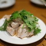 蔡菜食堂 - 蒸し鳥、パクチー