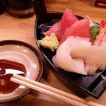 Heiroku Sushi - 刺し盛り（晩酌セット）