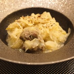 レンゲ - フェンネルと砂肝の煮込み