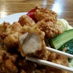 兼山 - カラアゲ断面の図