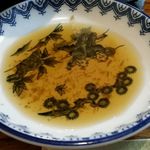 兼山 - 生姜の効いた酢ダレ、そのお味はいかに？