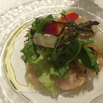 リストランテ サクラ - 前菜のカルパッチョ