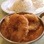 エパレット - イカリングと野菜のカレー