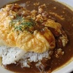 Calm cafe - スパイシーオムカレー チーズ入り