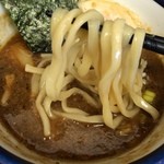 つけめん 玉 - 201603  玉  ★味玉つけめん（中盛無料・900円）★麺が沈まない（笑）