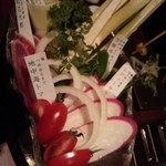 和牛焼肉 とびうし - 2回目。野菜盛り