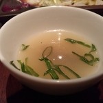 和牛焼肉 とびうし - 3回目。実は忘れられていた（笑）テールスープ