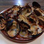 イタリアンバール ゴローソ - アサリと野菜の焼きリゾット