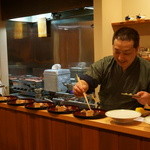 日本料理 たかむら - 高村さん。