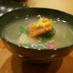 日本料理 たかむら - トラフグの白子のみぞれ椀