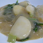 清粥小菜　明 - カブラと板春雨の腐乳煮